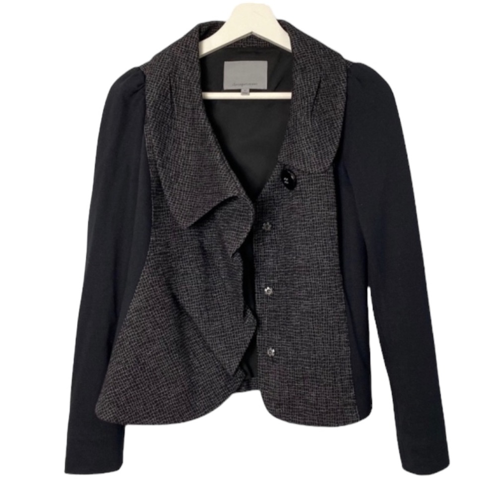 Classique Entier Color-Block Wool Blend Career Sn… - image 3